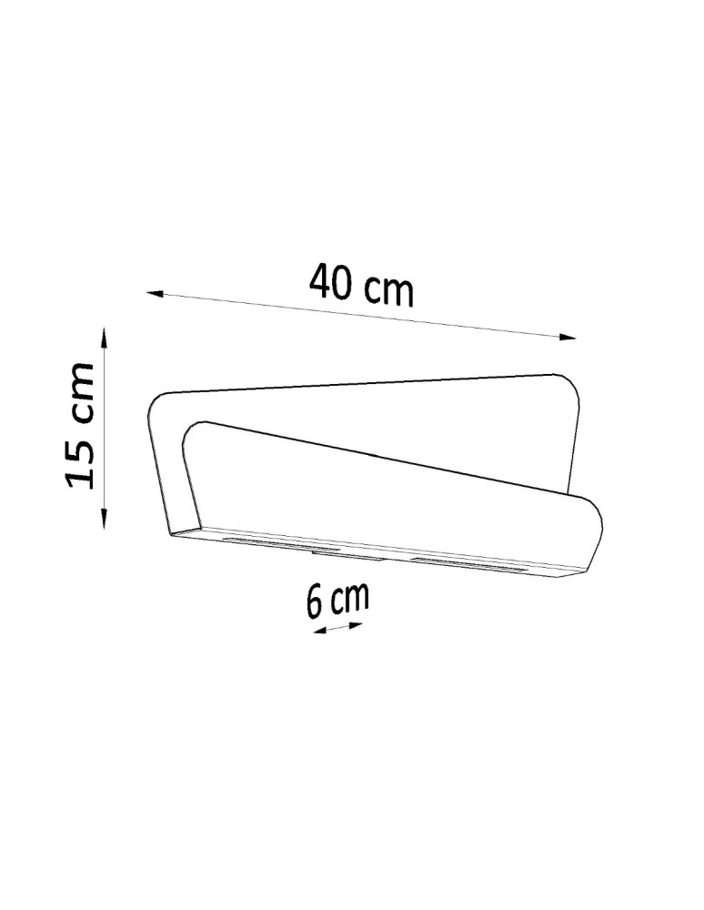 Wall lamps - Sollux Wall lamp BASCIA white SL.0932 - product kolory-swiatla.pl 4