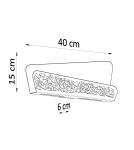 Sollux Kinkiet ALIZA biały SL.0933