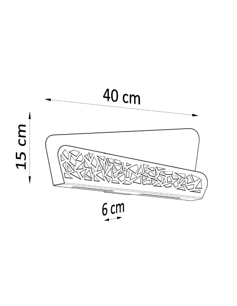 Sollux Kinkiet ALIZA biały SL.0933