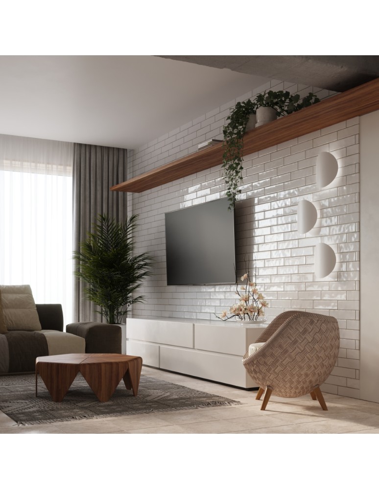 Wall lamps - Sollux Wall lamp SENSES white SL.0934 - product kolory-swiatla.pl 7