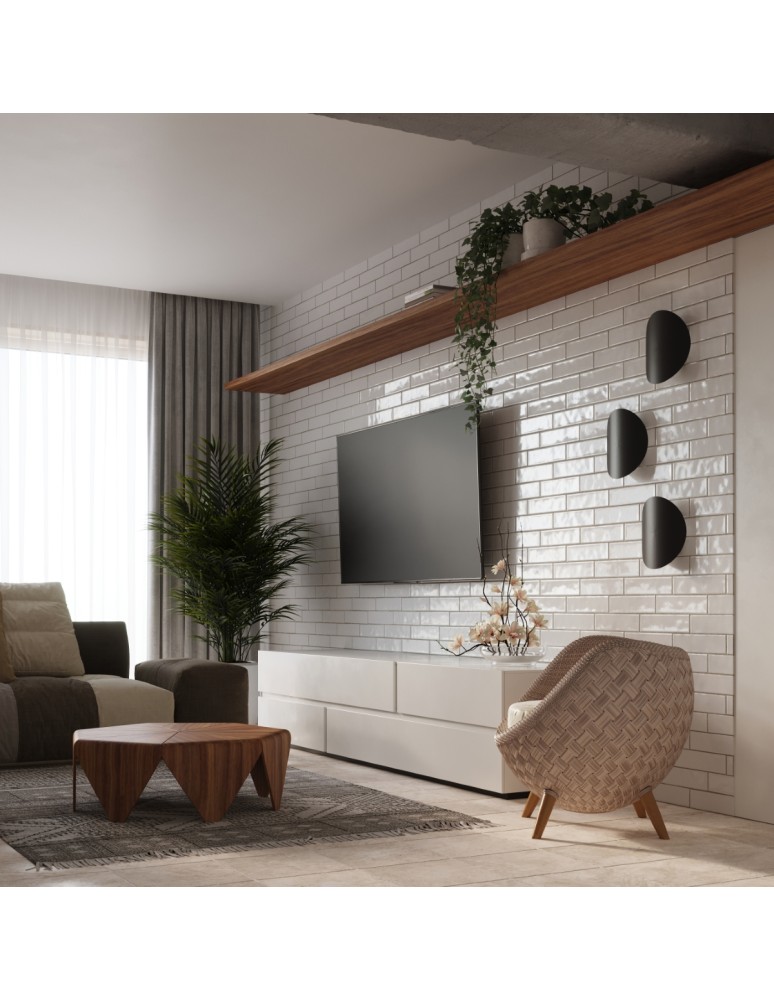 Wall lamps - Sollux Wall lamp SENSES black SL.0935 - product kolory-swiatla.pl 7