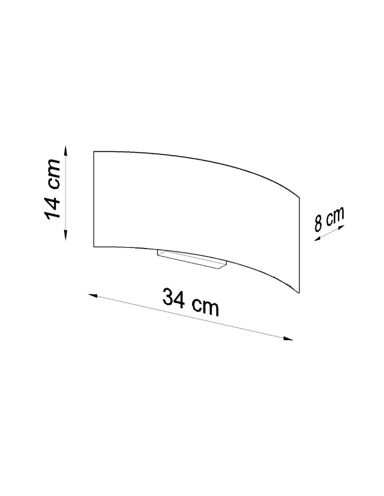 Wall lamps - Sollux Wall lamp MAGNUS white SL.0936 - product kolory-swiatla.pl 4