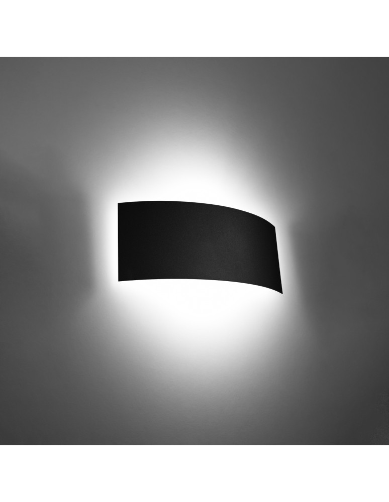 Sollux Wall lamp MAGNUS black SL.0937