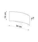 Wall lamps - Sollux Wall lamp MAGNUS black SL.0937 - product 4