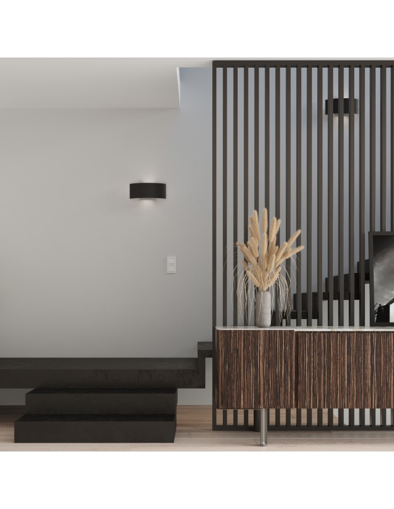 Sollux Wall lamp MAGNUS black SL.0937