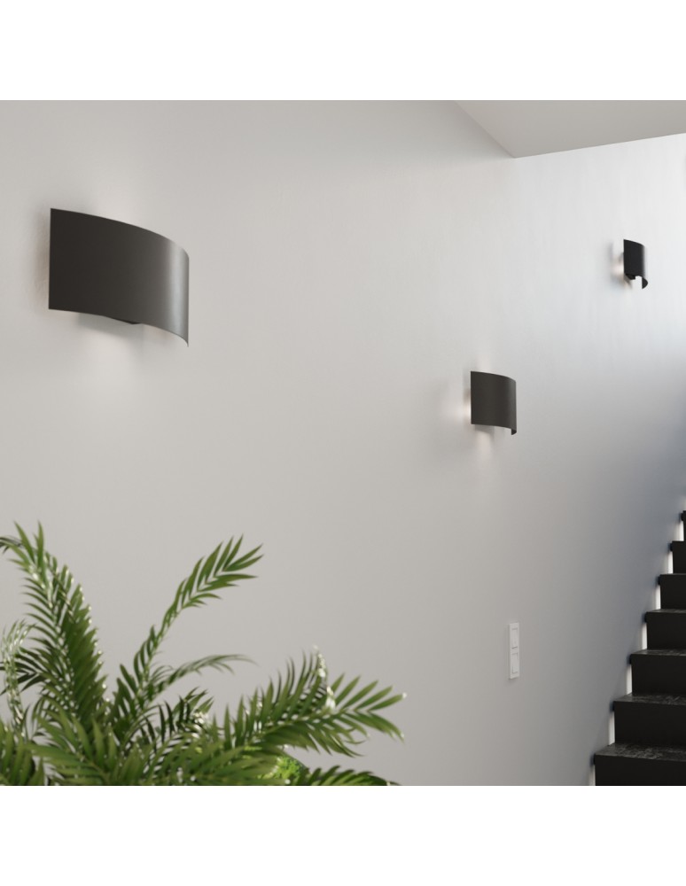 Sollux Wall lamp MAGNUS black SL.0937