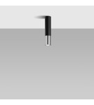 Sollux Plafon LOOPEZ czarny/chrom SL.0939