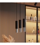 Pendant lamps - Sollux LOOPEZ 1 black/chrome pendant lamp SL.0940 - product 8