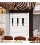 Sollux Lampa wisząca LOOPEZ 3P czarny/chrom SL.0943