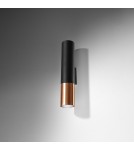 Wall lamps - Sollux Wall lamp LOOPEZ black/copper SL.0944 - product 2