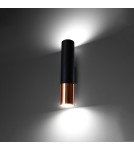 Wall lamps - Sollux Wall lamp LOOPEZ black/copper SL.0944 - product 3