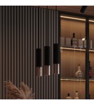 Pendant lamps - Sollux LOOPEZ 1 black/copper pendant lamp SL.0946 - product 8