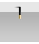 Ceiling lamps - Sollux Plafond LOOPEZ black/gold SL.0951 - product 2