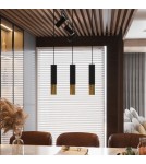 Pendant lamps - Sollux LOOPEZ 3L black/gold pendant lamp SL.0954 - product 7