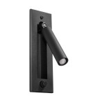 Wall lamps - Sollux Wall lamp ENIF black SL.0956 - product 1
