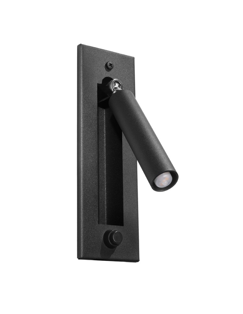 Wall lamps - Sollux Wall lamp ENIF black SL.0956 - product kolory-swiatla.pl 1