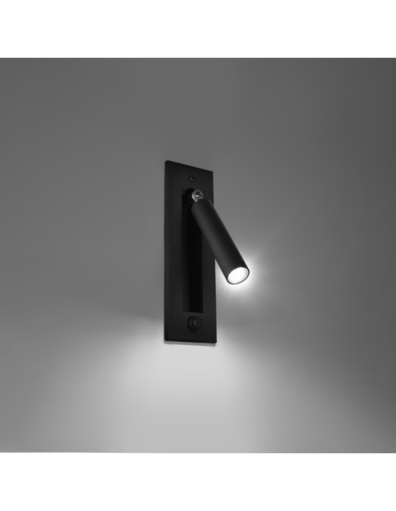 Wall lamps - Sollux Wall lamp ENIF black SL.0956 - product kolory-swiatla.pl 3
