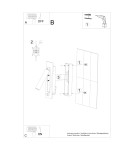 Sollux Kinkiet ENIF czarny SL.0956