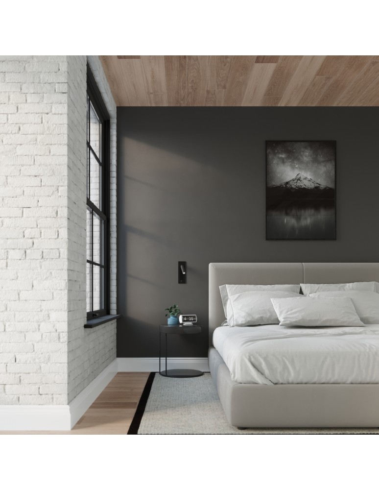 Sollux Kinkiet ENIF czarny SL.0956