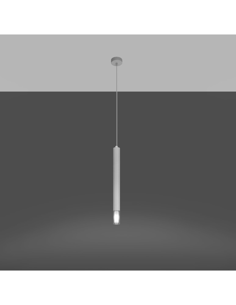 Sollux Lampa wisząca WEZYR 1 biała SL.0957