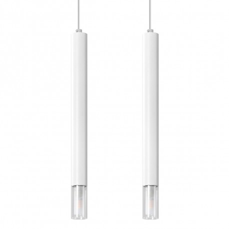 Sollux Lampa wisząca WEZYR 2 biała SL.0958