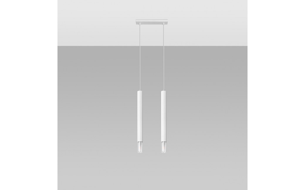 Sollux Lampa wisząca WEZYR 2 biała SL.0958
