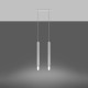 Sollux Lampa wisząca WEZYR 2 biała SL.0958