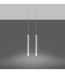 Pendant lamps - Sollux WEZYR 2 pendant lamp white SL.0958 - product 3