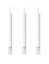 Sollux Lampa wisząca WEZYR 3 biała SL.0959