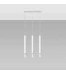 Pendant lamps - Sollux WEZYR 3 pendant lamp white SL.0959 - product 2
