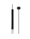 Sollux Lampa wisząca WEZYR 1 czarna SL.0960