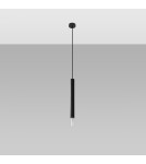 Pendant lamps - Sollux WEZYR 1 pendant lamp black SL.0960 - product 2