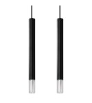 Pendant lamps - Sollux WEZYR 2 pendant lamp black SL.0961 - product 1