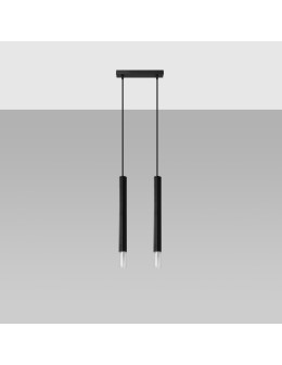 Sollux WEZYR 2 pendant lamp black SL.0961 - product 2