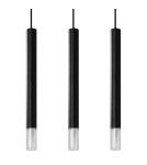 Pendant lamps - Sollux WEZYR 3 pendant lamp black SL.0962 - product 1
