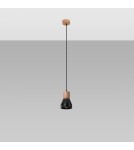 Sollux Lampa wisząca QUBIC czarna SL.0963