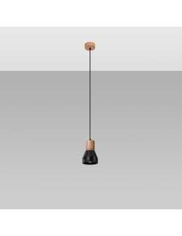 Sollux Lampa wisząca QUBIC czarna SL.0963 - produkt 2