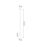 Pendant lamps - Sollux QUBIC pendant lamp black SL.0963 - product 4