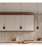 Sollux Lampa wisząca QUBIC czarna SL.0963