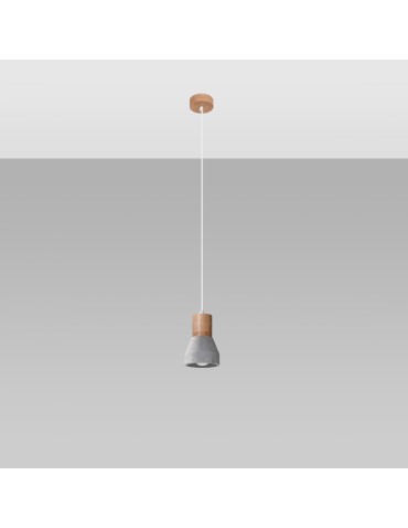 Sollux Lampa wisząca QUBIC szara SL.0964 - produkt 2