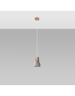 Sollux QUBIC pendant lamp grey SL.0964 - product 2