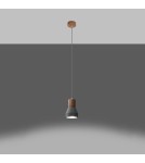 Pendant lamps - Sollux QUBIC pendant lamp grey SL.0964 - product 3