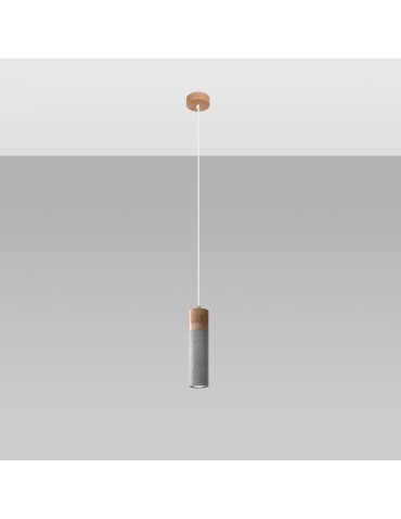 Sollux ZANE 1 pendant lamp grey SL.0965 - product 2