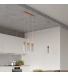 Pendant lamps - Sollux ZANE 1 pendant lamp grey SL.0965 - product 7