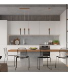 Pendant lamps - Sollux ZANE 3 grey pendant lamp SL.0967 - product 6