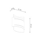Wall lamps - Sollux Wall lamp HESTIA white SL.0980 - product 4