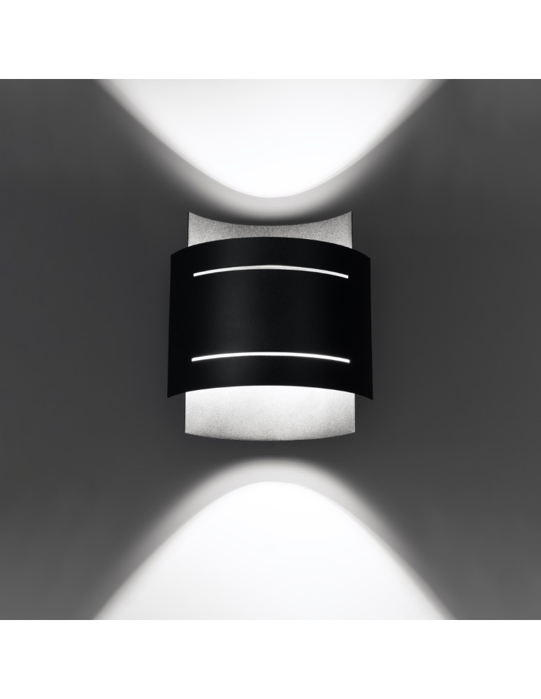 Wall lamps - Sollux Wall lamp HESTIA black SL.0981 - product kolory-swiatla.pl 3