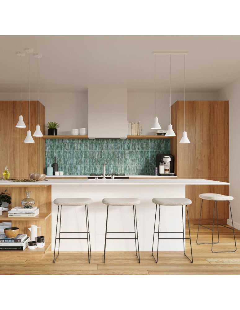 Pendant lamps - Sollux TALEJA 1 pendant lamp white [E27] SL.0983 - product kolory-swiatla.pl 6