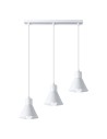 Sollux Lampa wisząca TALEJA 3 biała [E27] SL.0984
