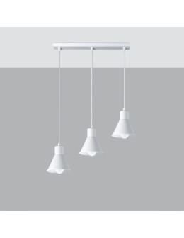 Sollux Lampa wisząca TALEJA 3 biała [E27] SL.0984 - produkt 2